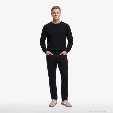 Nautica Erkek Siyah Slim Fit Pantolon