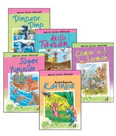 İbretlik Hayvan Hikayeleri (5 Kitap Takım)