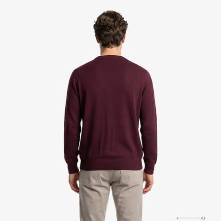 Nautica Erkek Kırmızı Regular Fit Triko
