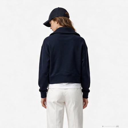 Nautica Kadın Lacivert Sweatshirt