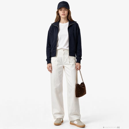 Nautica Kadın Lacivert Sweatshirt