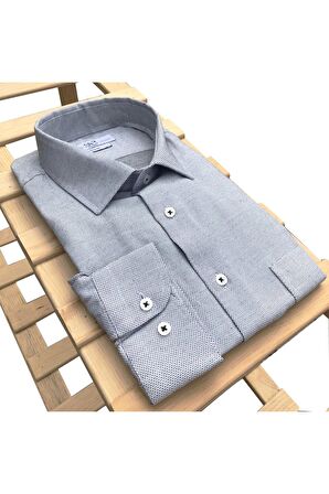 Süvari Premium Regular Svr Desenli Gömlek