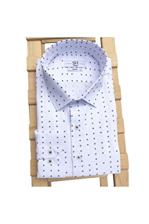 Süvari Premium Regular Svr Desenli Gömlek