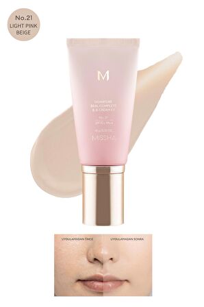 Hassas Ciltler İçin BB Krem SPF25/PA++ Signature Real Complete BB Cream No: 21 (45g)