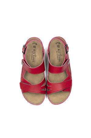 ComfortOrtho Rahat 1818 – Ortopedik Vegan Deri Kadın Sandalet