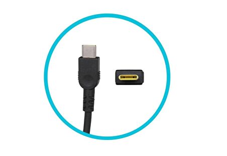 LENOVO GX20P92529 65 W Laptop Şarj Cihazı Type-C Soket (ORJİNAL ÜRÜN)