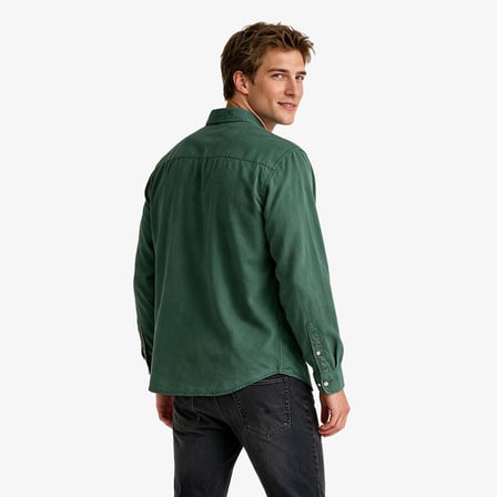 Nautica Erkek Yeşil Regular Fit Gömlek