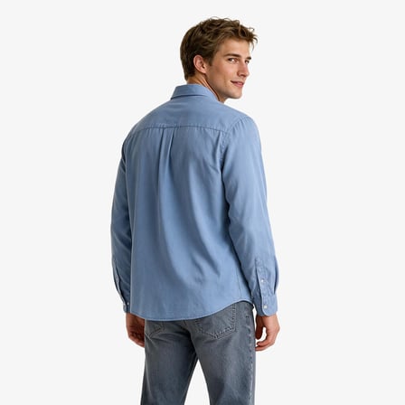Nautica Erkek Mavi Regular Fit Gömlek
