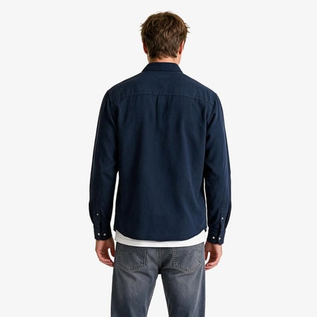 Nautica Erkek Lacivert Regular Fit Gömlek