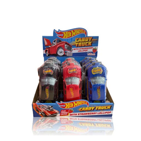 Hot Wheels Candy Truck Lolipop Şeker 1 Adet