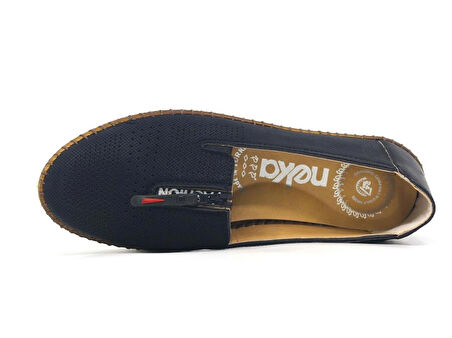 Saraçlı Ortapedik Rahat Taban Fermuarlı Anne Ayakkabısı Siyah TarzNkf2025