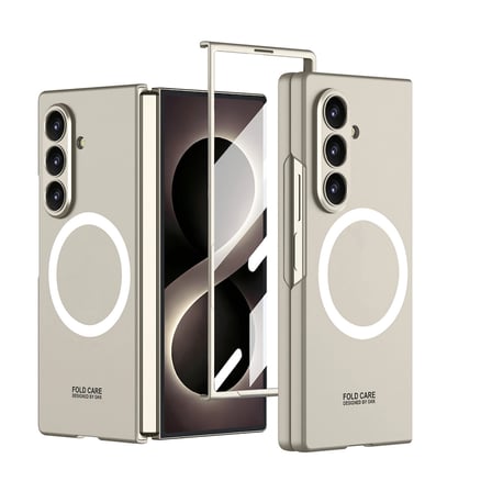 Galaxy Z Fold 8 Ultra Kılıf Wireless Şarj Özellikli Zore Kıpta M-safe Kapak