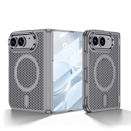 Apple iPhone Duo Kılıf M-safe Şarj Özellikli Zore Kıpta KPT-15 Sert PC Kapak