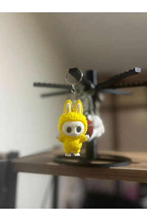 Şirin Labubu Figür Anahtarlık - Çanta & Anahtar Süsü