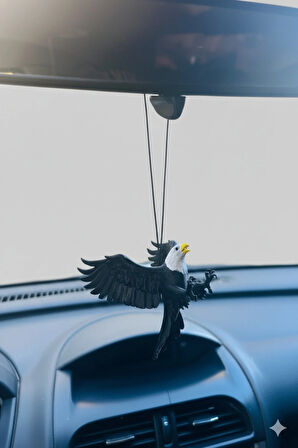 Kartal Figürlü Araba Ayna Süsü - Hediyelik Oto Aksesuar
