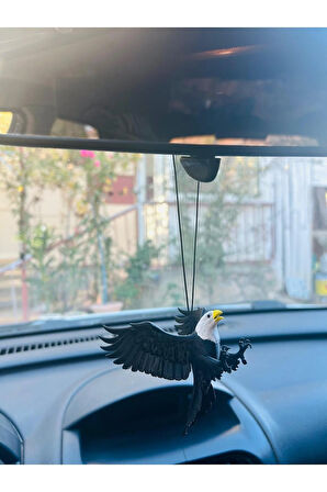 Kartal Figürlü Araba Ayna Süsü - Hediyelik Oto Aksesuar