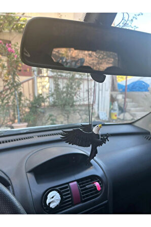 Kartal Figürlü Araba Ayna Süsü - Hediyelik Oto Aksesuar