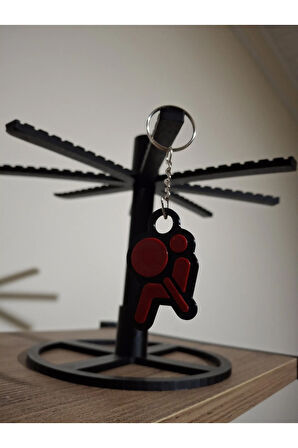 Hava Yastığı İkaz Lambası Anahtarlığı