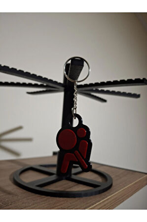 Hava Yastığı İkaz Lambası Anahtarlığı