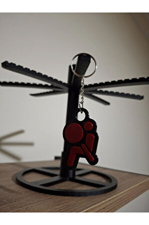 Hava Yastığı İkaz Lambası Anahtarlığı