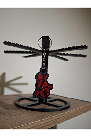 Emniyet Kemeri İkaz Lambası Anahtarlığı