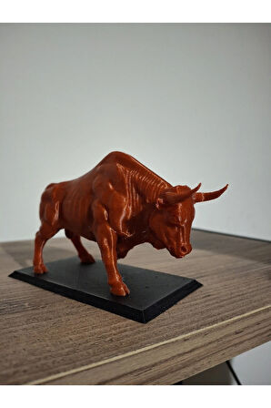 Kadıköy Boğası 3D Biblo - Masa Süsü - İstanbul'un Simgesi Figür