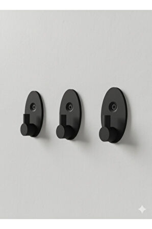 Çok Amaçlı Duvar Askısı | Anahtarlık, Kablo ve Takı Düzenleyici | 4'lü Set