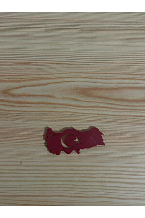 Türkiye Haritası İçinde Ay ve Yıldız Şeklinde Araç Ayna Süsü 2li Set