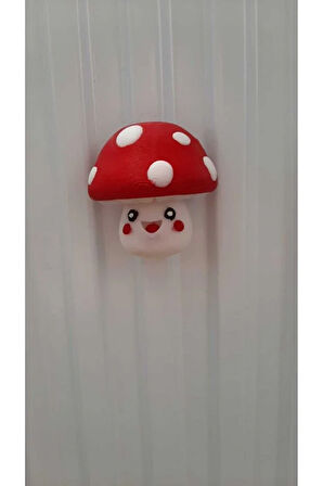 Sevimli Mantar Magnet