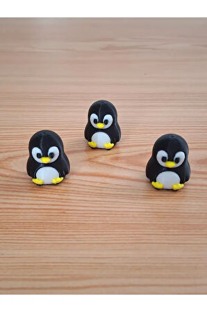 Sevimli Penguen Figürleri - 3'lü set