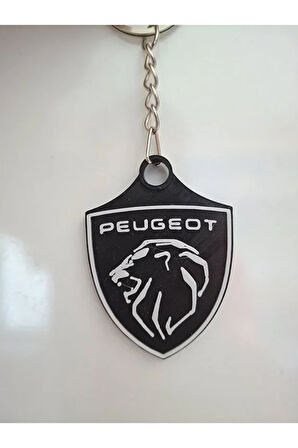 Peugeot Logolu Anahtarlık