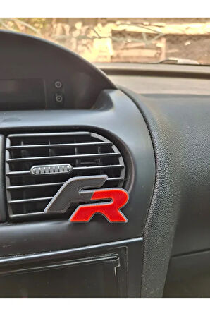 Seat FR Logolu Klipsli Havalandırma Süsü - Estetik ve Sportif Görünüm