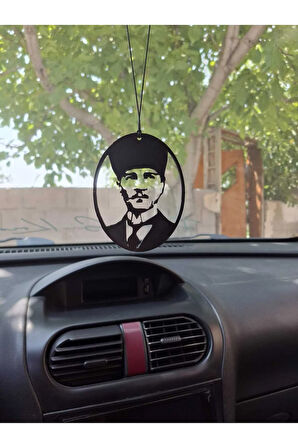 Atatürk Siluetli Araç İçi Ayna Süsü