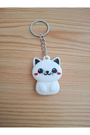 Sevimli Kedi Anahtarlık