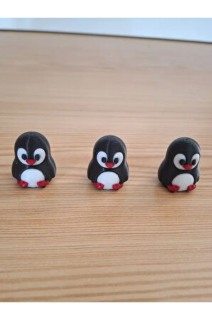 Sevimli Penguen Figürleri - 3'lü set