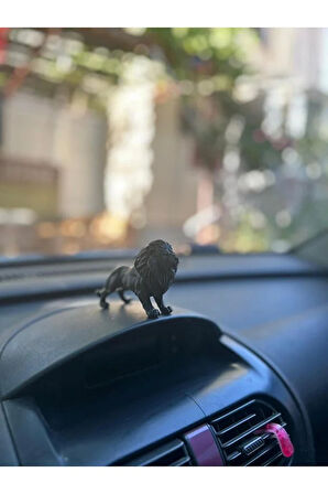 Masaüstü Aslan Figürü