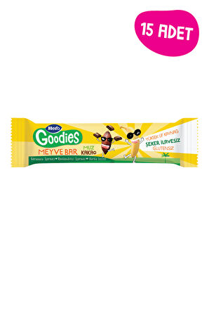 Hero Goodies Muz Kakao Meyve Bar 30g x15