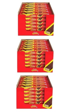 ÇİKOLATALI GOFRET - 36 gram - 108 Adet