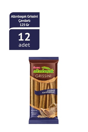 ALTINBAŞAK Grissini Çavdarlı - 125 gram - 12 Adet