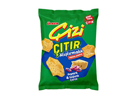 ÇİZİ ÇITIR - Peynir&Soğan Aromalı - 50 gram - 14 Adet