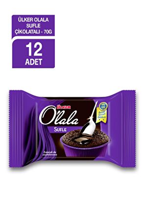 ÜLKER OLALA SUFLE KEK 70GR x12 ADET