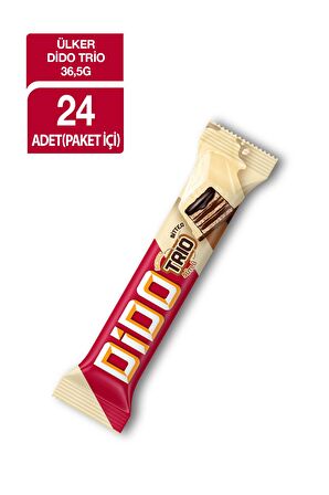 DIDO TRIO BEYAZ ÇİKOLATA GOF.36,5G x144 ADET