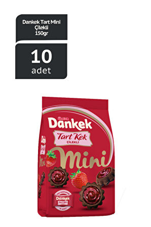 DANKEK TART MİNİ ÇİLEKLİ 150Gx10
