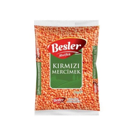 BESLER KIRMIZI MERCİMEK 1 KG