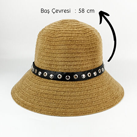 Woodycord KIşlık Camel Bucket Şapka 