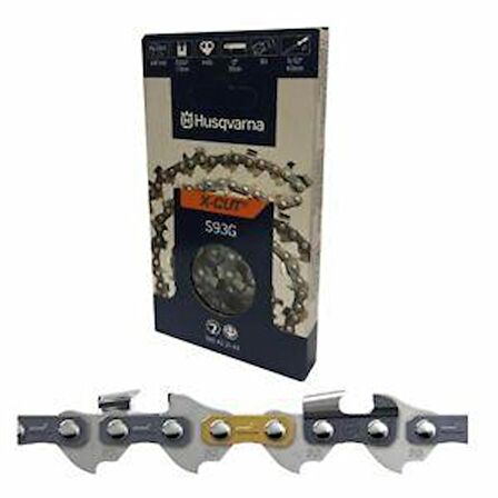 Husqvarna 91-28,5 Diş Zincir 1,3mm Yeni S93G İsveç Üretimi