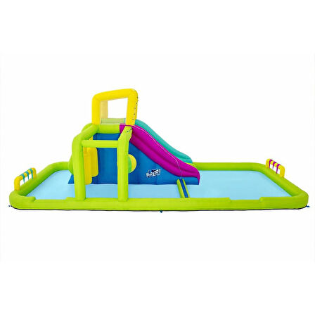 Mega Su Parkı Bestway Bouncy Castles Pool Çocuk Oyun Parkı ve Havuzu 701 x 301 x 265 cm.