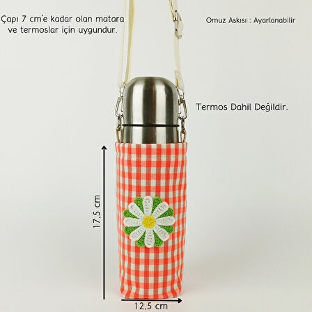Woodycord 0,5 Litrelik Matara Kılıfı Su Şişesi Taşıma Çantası Water Bottle Bag