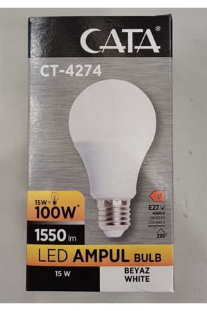 CT 4274 15W LED AMPUL BEYAZ (10 ADET)