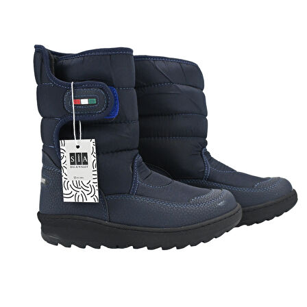 SİA ÇANTA BOOT'S ÇIRTLI & ORTAPEDİK  & ANATOMİK SAĞLAM KAYMAZ TABANLI UZUN KONÇLU İÇİ KÜRKLÜ NEFES ALAN ÇOCUK SNOW BOOT